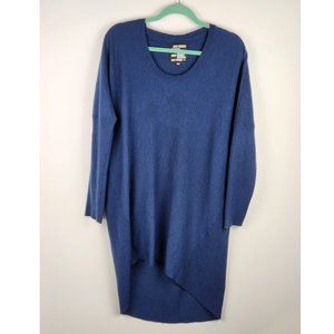 Just Female Wool Mohair Oversized Ribbed Tunic Blouse Top M/L